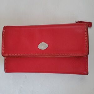 The Trend wallet - Genius Leather-Red